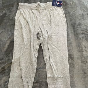 Champion Women’s cotton jersey jogger new with tags